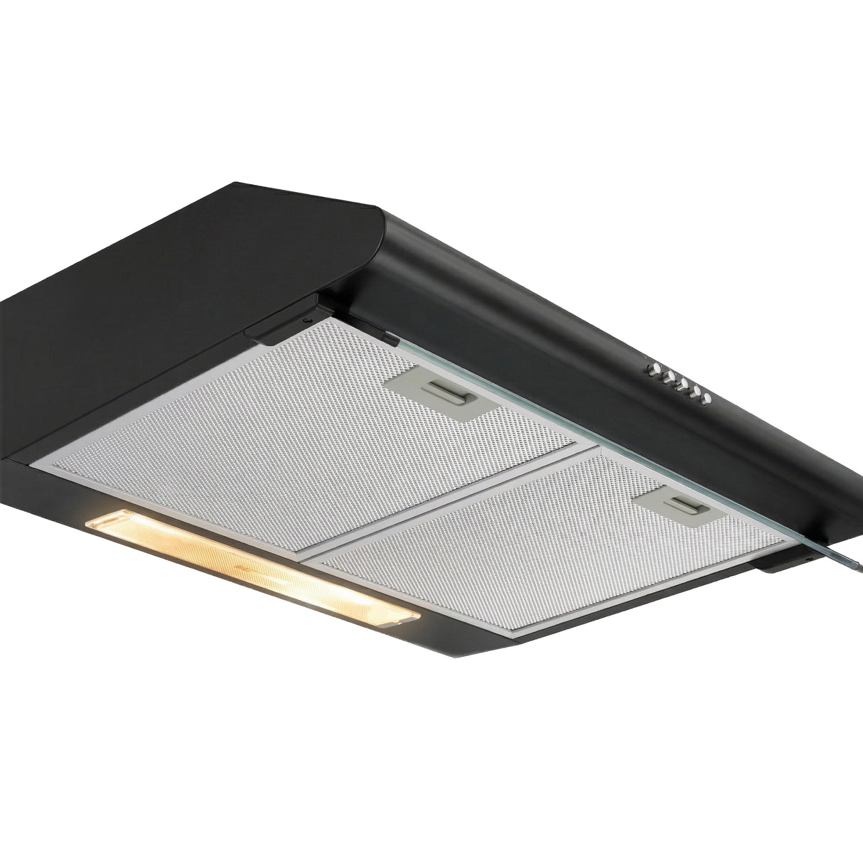 Heinner CH-400-BK Onderbouw Afzuigkap 60 cm – 3 Snelheden