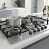 Heinner HBH-M705IWFIX Gaskookplaat 59 cm – 4 Branders – Wokbrander – Gietijzer