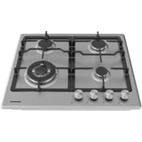 Heinner HBH-M495IWFIX Gaskookplaat 59 cm – 4 Branders – Wokbrander – Gietijzer