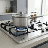 Heinner HBH-M495IWFIX Gaskookplaat 59 cm – 4 Branders – Wokbrander – Gietijzer
