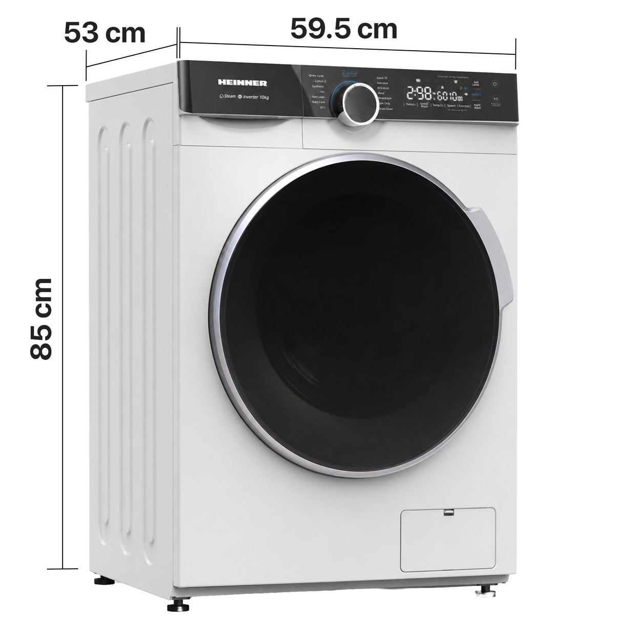 Heinner HWM-M1014IVKA wasmachine 10 kg – sfeerbeeld 2