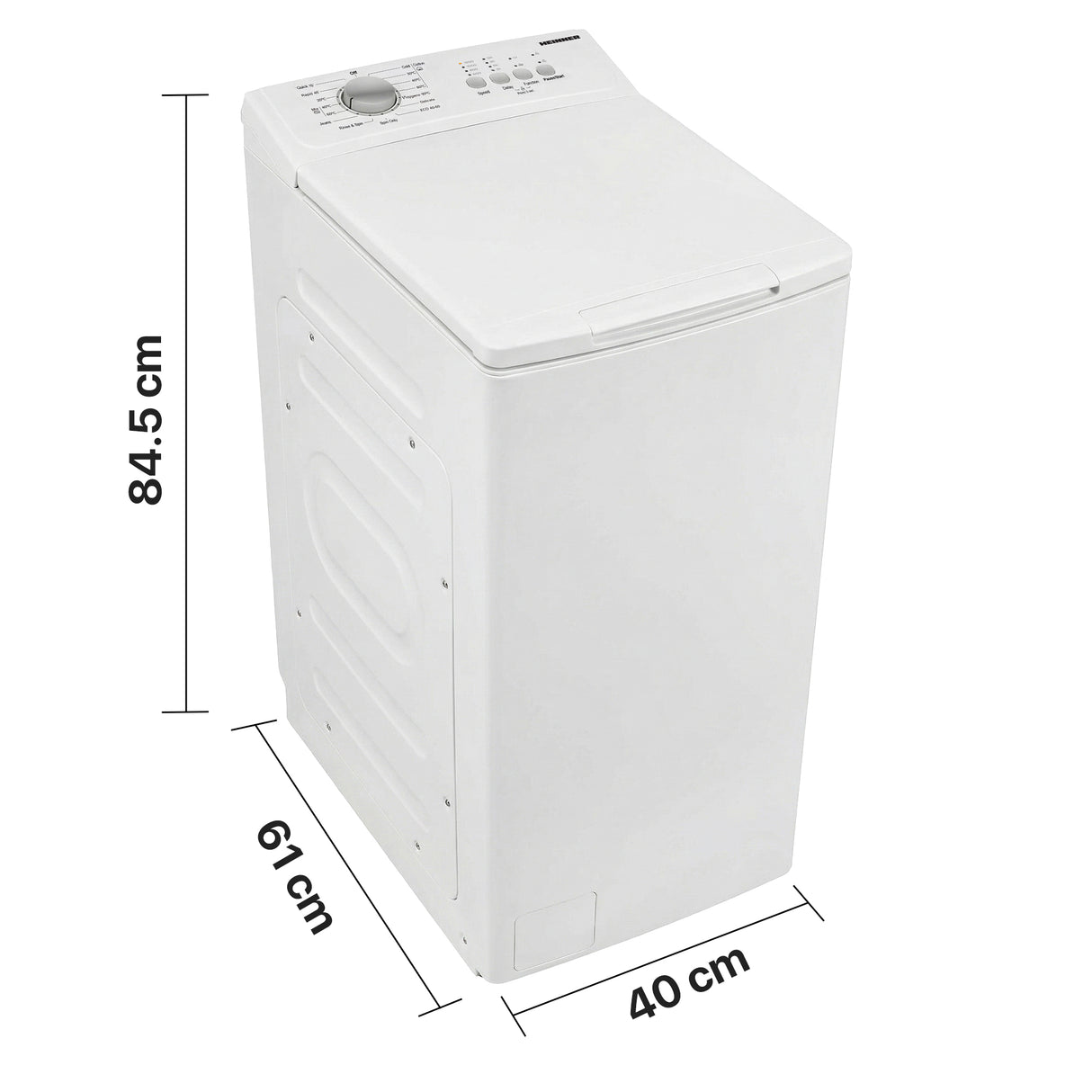 Heinner HWM-TL7012C++ Bovenlader Wasmachine 7 kg – 1200 RPM