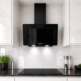Hotte Heinner HDCH-F3560RGBK – 60 cm – 3 vitesses – recyclage – noir