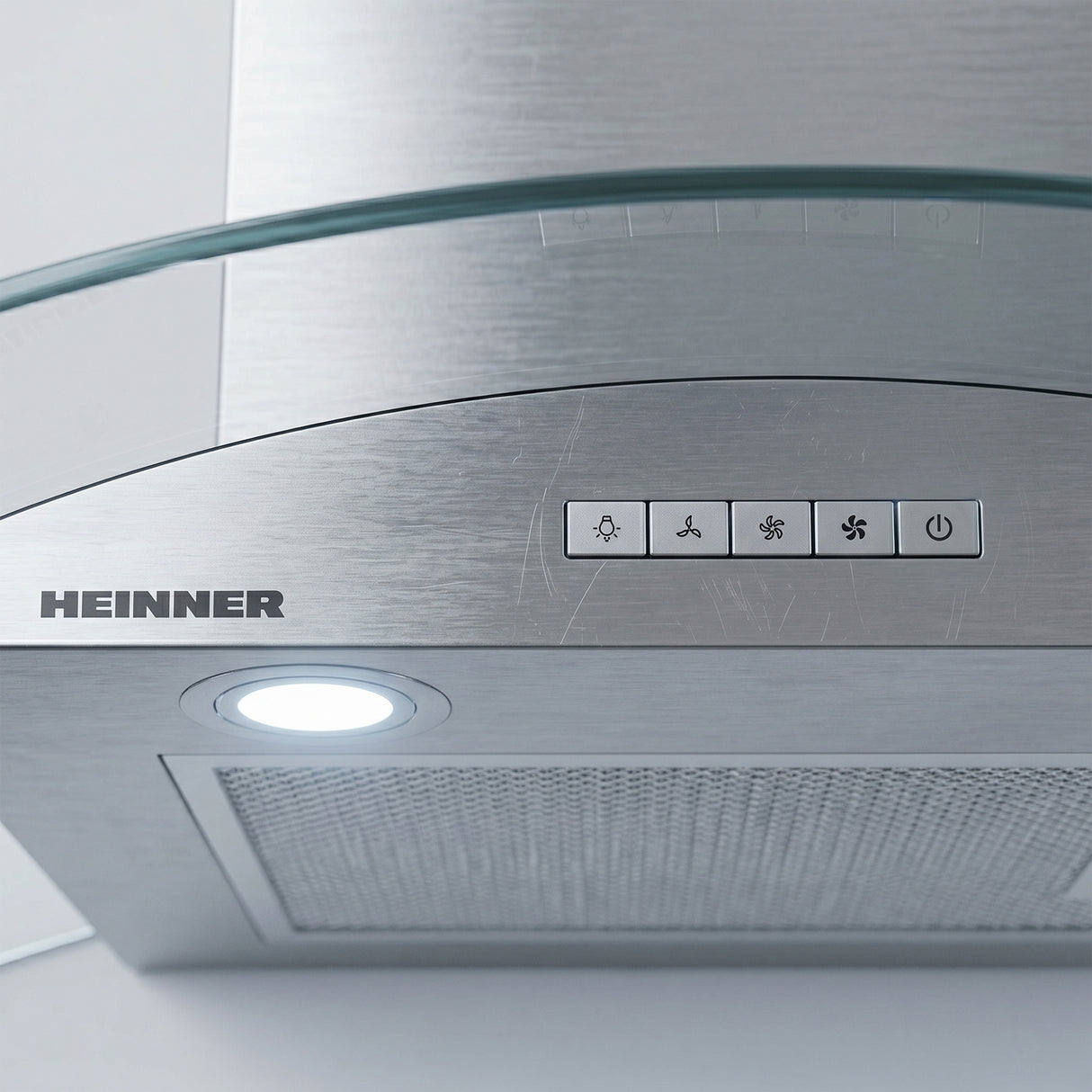 Hotte Heinner HDCH-MD800GIX – 60 cm – inox – Éclairage LED – 3 vitesses