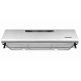 Hotte Heinner HCH-490-SS – cheminée murale – inox – 3 vitesses – Éclairage LED – recyclage