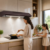 Hotte Heinner HCH-490-BRW – cheminée murale – 90 cm – inox – Éclairage LED – 3 vitesses