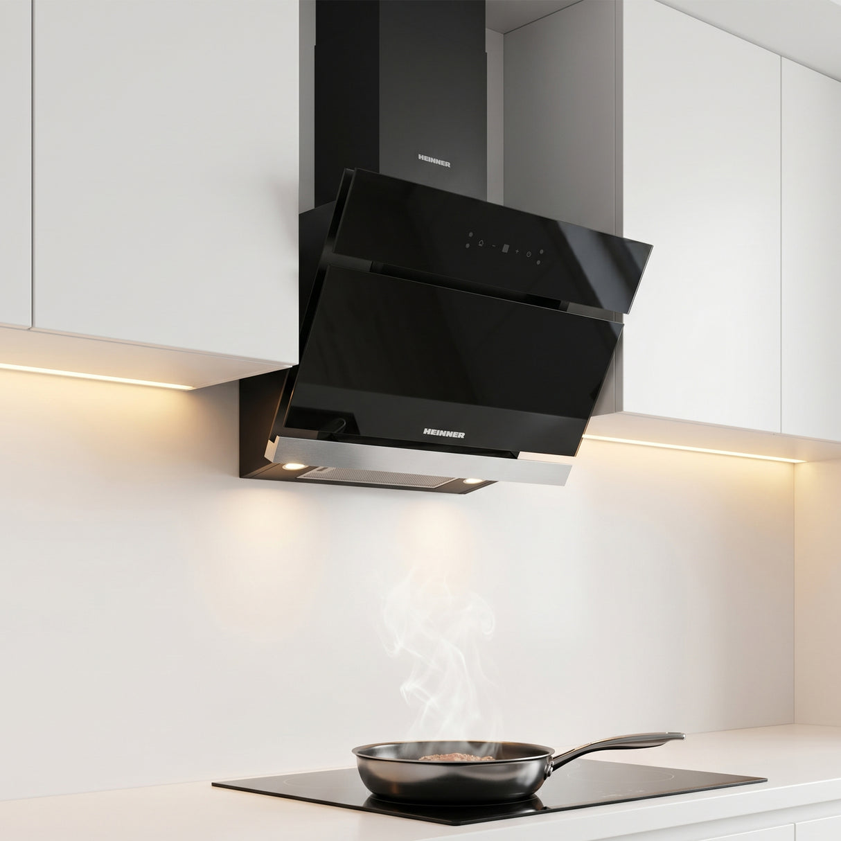 Hotte Heinner HDCH-MD620RGBK – 60 cm – 4 vitesses – noir