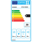 Hotte Heinner HTCH-F660IX – classe énergétique A – inox