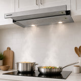 Hotte Heinner HTCH-F660IX – classe énergétique A – inox