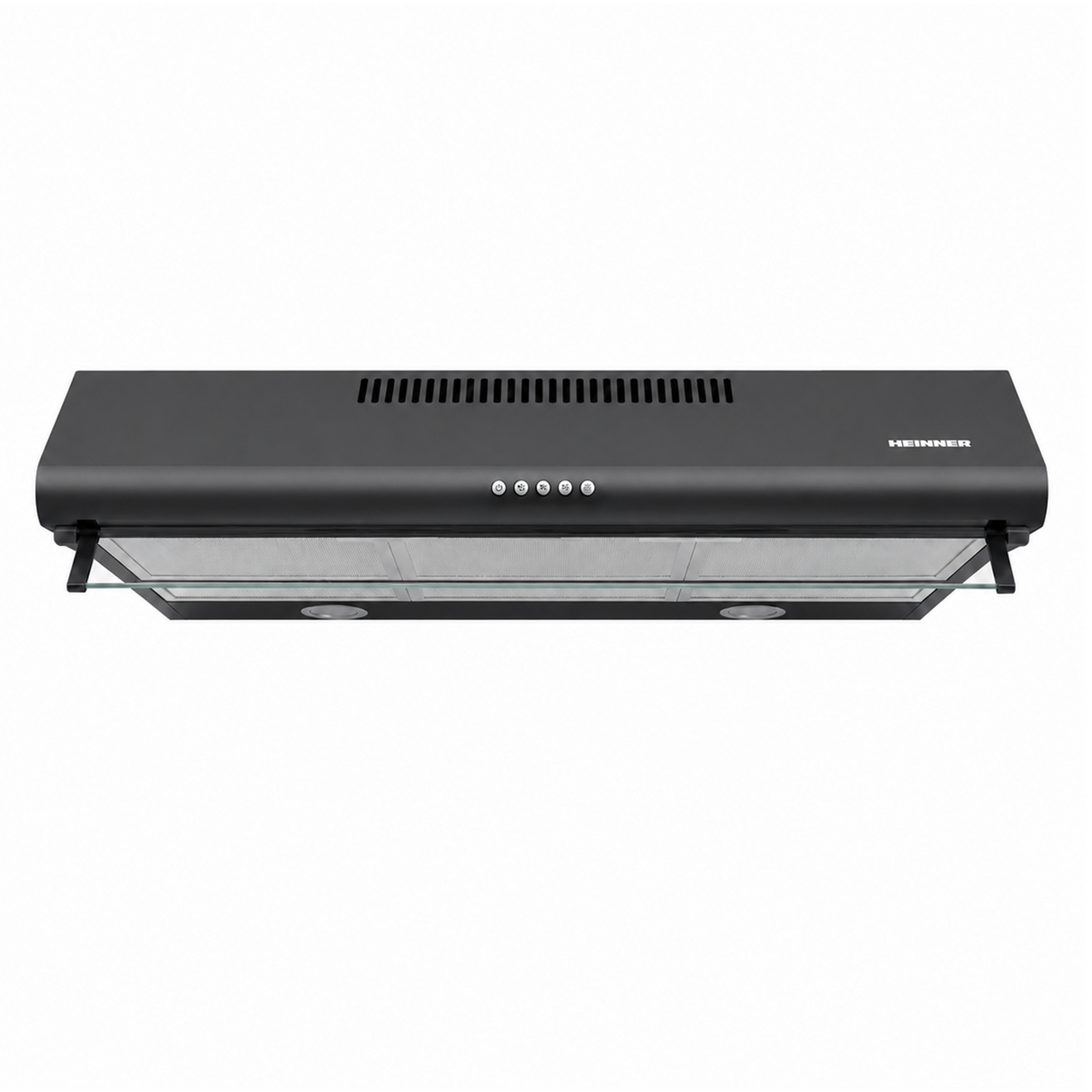 Hotte Heinner HCH-490BK – cheminée murale – 90 cm – 3 vitesses – noir