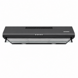 Hotte Heinner HCH-490BK – cheminée murale – 90 cm – 3 vitesses – noir