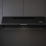 Hotte Heinner HCH-490BK – cheminée murale – 90 cm – 3 vitesses – noir