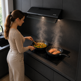 Hotte Heinner HCH-490BK – cheminée murale – 90 cm – 3 vitesses – noir