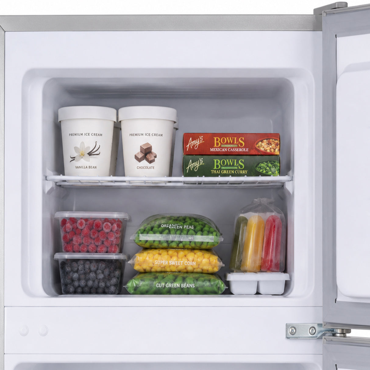 Heinner HF-H2206SE++ Koel-vriescombinatie 206 L
