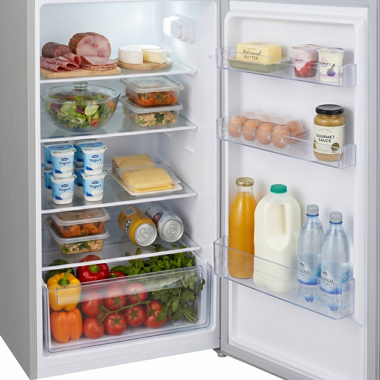 Heinner HF-H2206SE++ Koel-vriescombinatie 206 L