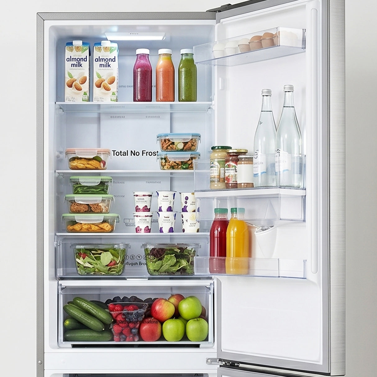 Heinner HCNF-HS304XWDE++ Koel-vries 304 L – Full No Frost – Waterdispenser
