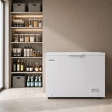 Congélateur coffre Heinner HCF-246CNHE++ – 246 litres – convertible – compresseur inverter