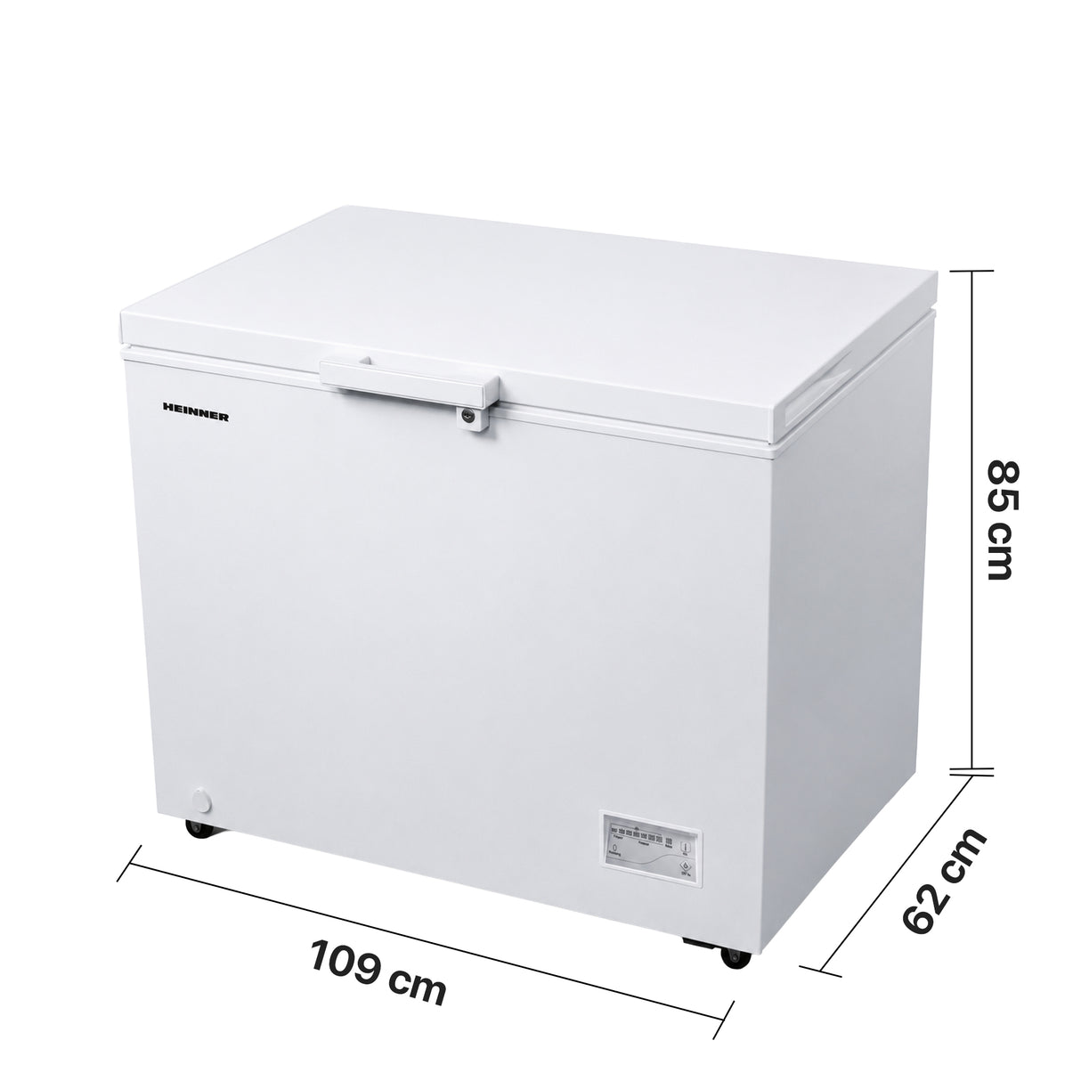 Heinner HCF-287CNHE++ Vrieskist 287 L – Convertible – Snelvriesfunctie