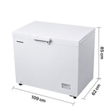 Heinner HCF-287CNHE++ Vrieskist 287 L – Convertible – Snelvriesfunctie