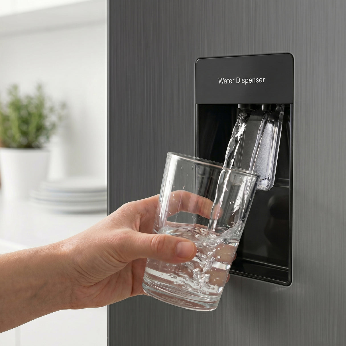 Heinner HCNF-HM291XWDE++ Koel-vries 291 L – Total No Frost – Waterdispenser