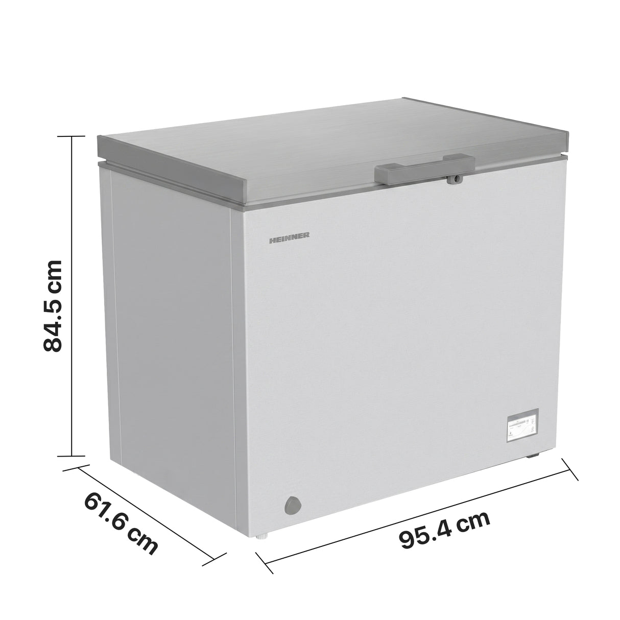 Heinner HCF-HM246CSE++ Vrieskist 246 L – Convertible – Inverter