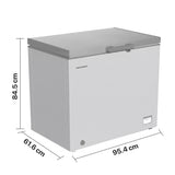 Heinner HCF-HM246CSE++ Vrieskist 246 L – Convertible – Inverter