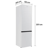Frigo congélateur Heinner HCNF-HM326E – 326 litres – Full No Frost – classe énergétique E