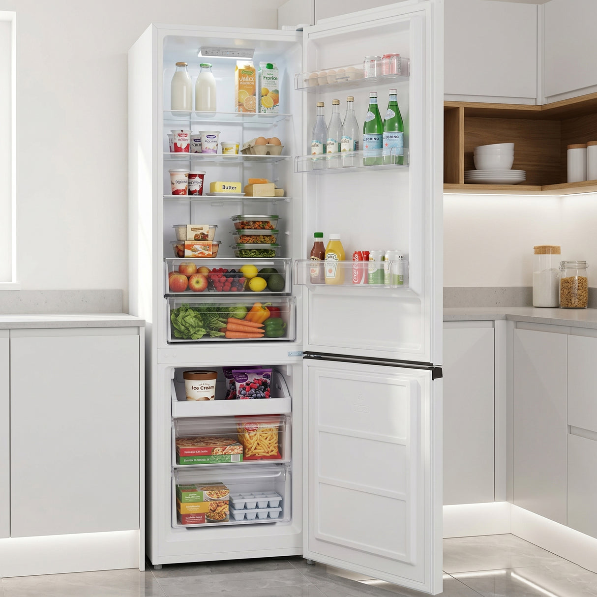 Frigo congélateur Heinner HCNF-HM326E – 326 litres – Full No Frost – classe énergétique E