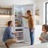 Frigo congélateur Heinner HCNF-HM326E – 326 litres – Full No Frost – classe énergétique E