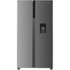 Frigo américain Heinner HSBS-H439NFXWDE – 439L – distributeur d’eau – no-frost – classe énergétique E