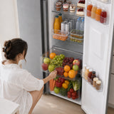 Frigo américain Heinner HSBS-H439NFXWDE – 439L – distributeur d’eau – no-frost – classe énergétique E
