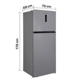 Heinner HF-HM415NFSE++ Koel-vries 415 L – Full No Frost – Inverter Compressor
