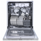 Lave-vaisselle encastrable Heinner HDW-BIM60514E – 60 cm – 14 couverts – classe énergétique E – AquaStop