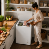 Congélateur coffre Heinner HCF-HS95E – 95 litres – mécanique commande – classe énergétique E