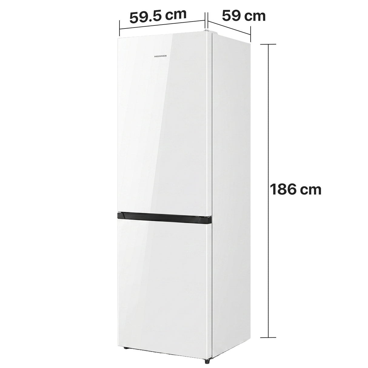 Heinner HCNF-HS304E++ Koel-vries 304 L – Full No Frost