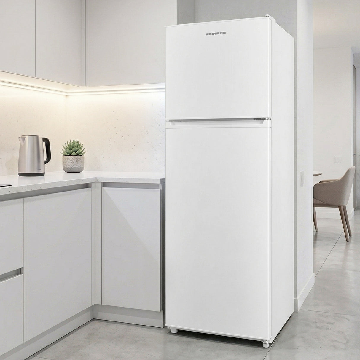 Heinner HF-M294E++ Koel-vriescombinatie 294 L – Omkeerbare Deur