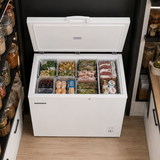 Congélateur coffre Heinner HCF-HS420E++ – 420 litres – compresseur inverter – classe énergétique E