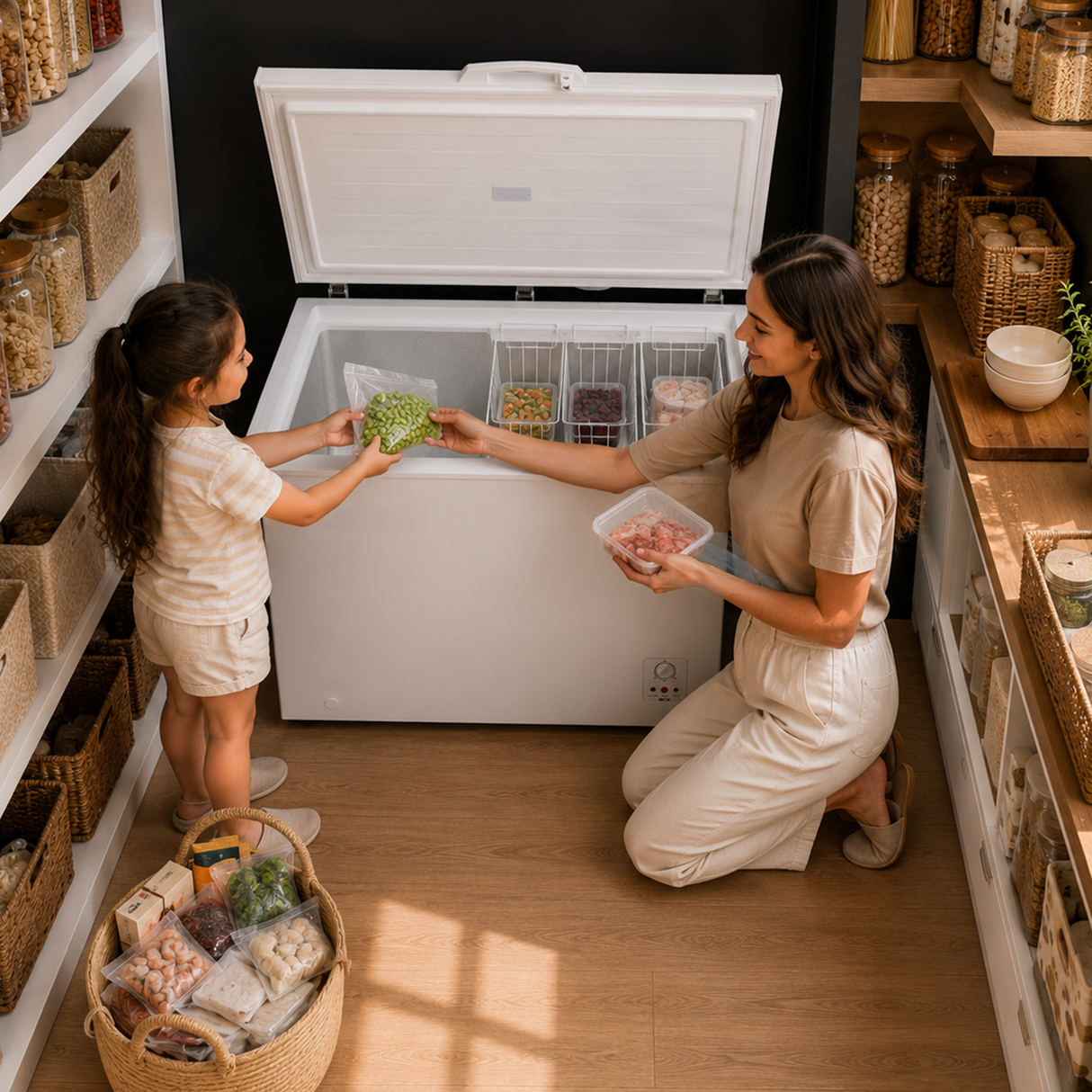 Congélateur coffre Heinner HCF-HS420E++ – 420 litres – compresseur inverter – classe énergétique E