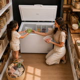 Congélateur coffre Heinner HCF-HS420E++ – 420 litres – compresseur inverter – classe énergétique E