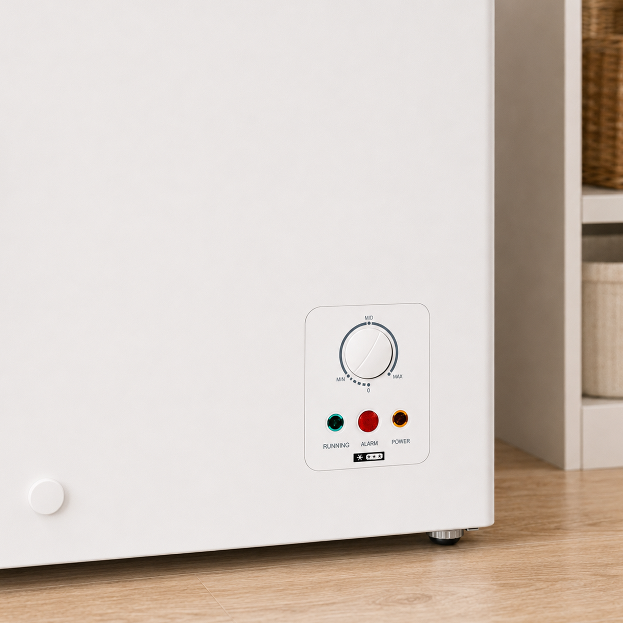 Congélateur coffre Heinner HCF-HS420E++ – 420 litres – compresseur inverter – classe énergétique E