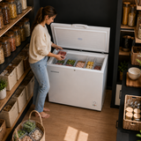 Congélateur coffre Heinner HCF-HS420E++ – 420 litres – compresseur inverter – classe énergétique E