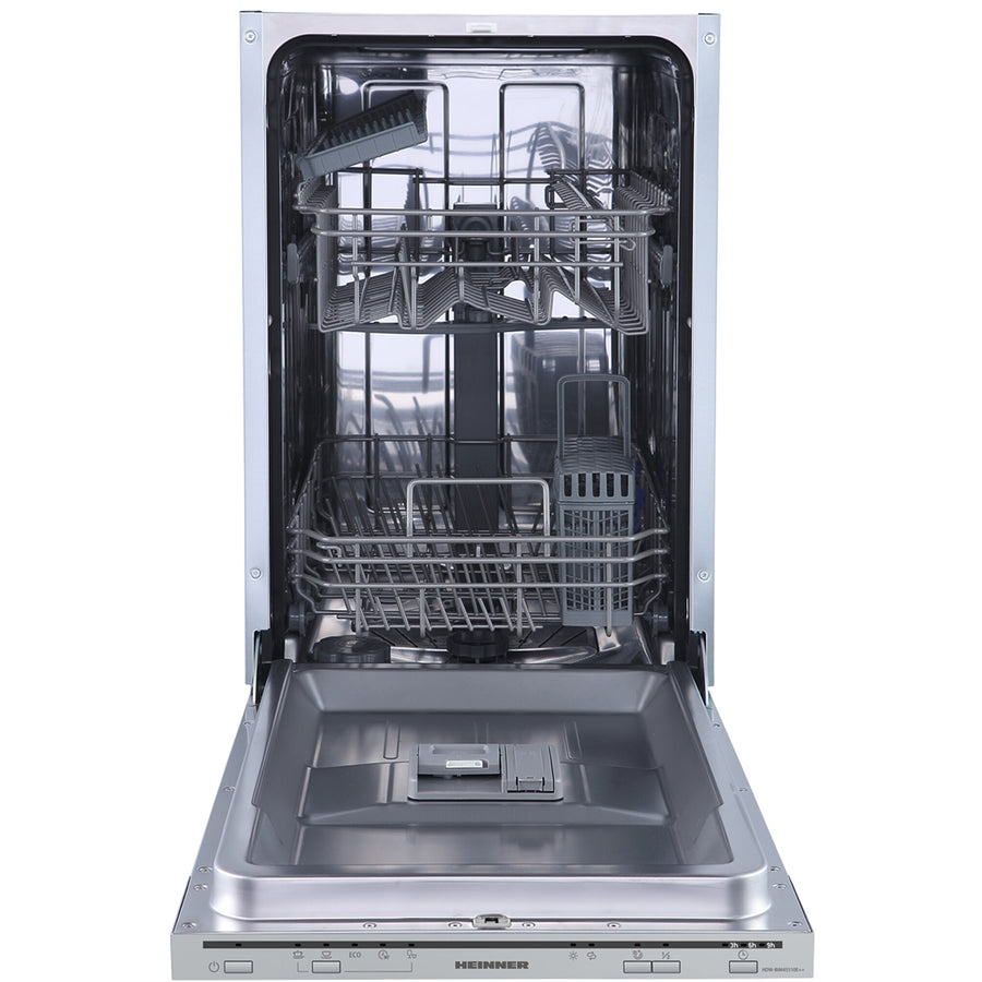 Heinner Integrated Dishwasher HDW-BIM45510E – 10 place settings – AquaStop – energy rating E – product photo