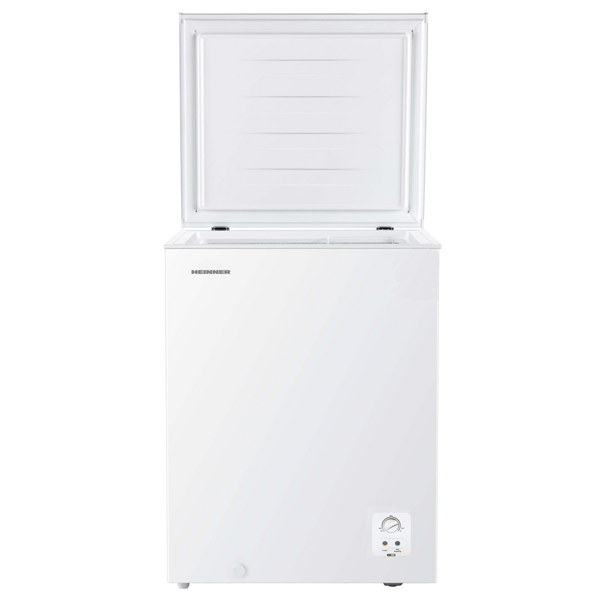Congélateur coffre Heinner HCF-HS142E – 142 litres – fonction congélation rapide – classe énergétique E