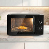 Micro-ondes Heinner HMW-MD25MBK – 25 litres – 800 W – 5 niveaux de puissance – noir