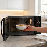 Micro-ondes Heinner HMW-MD25MBK – 25 litres – 800 W – 5 niveaux de puissance – noir