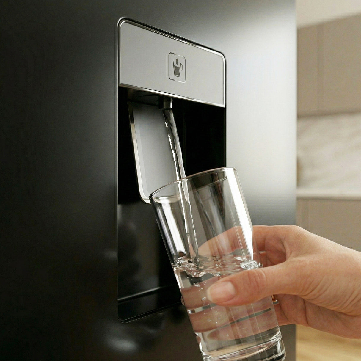 Heinner HC‑HM260BKWDE++ Koel-vriescombinatie 260 L – Waterdispenser