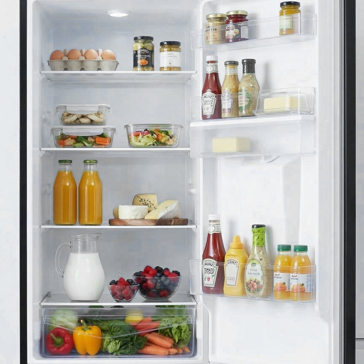 Heinner HC‑HM260BKWDE++ Koel-vriescombinatie 260 L – Waterdispenser