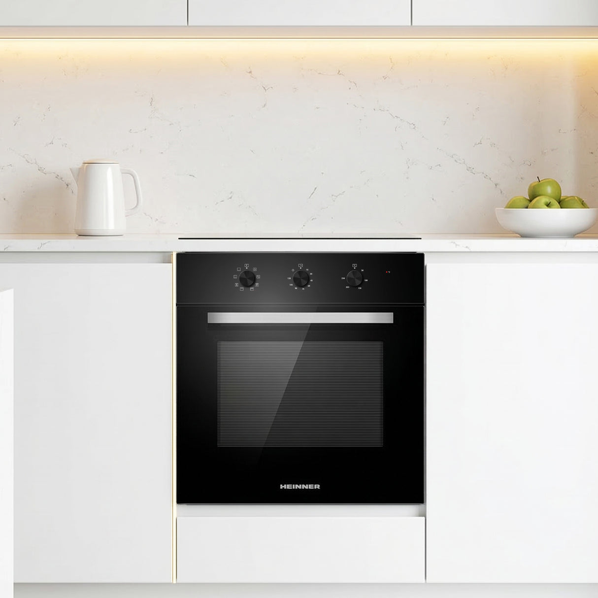 Heinner HBO-M659GC-GBK Inbouw Oven 70 L – Grill – Touch