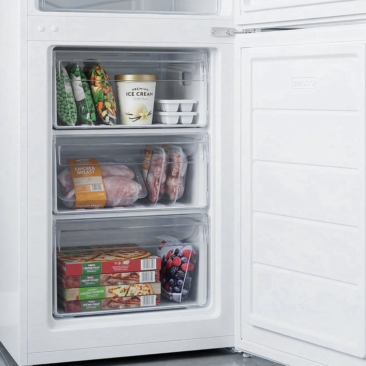 Heinner HC‑HM260INVWDD Koel-vriescombinatie 260 L – Waterdispenser