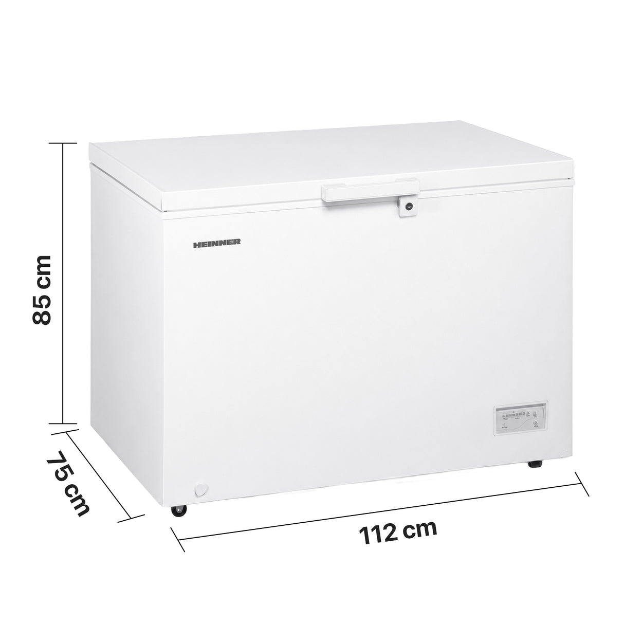 Heinner HCF-HM308INVCD Vrieskist 308 L – Convertible